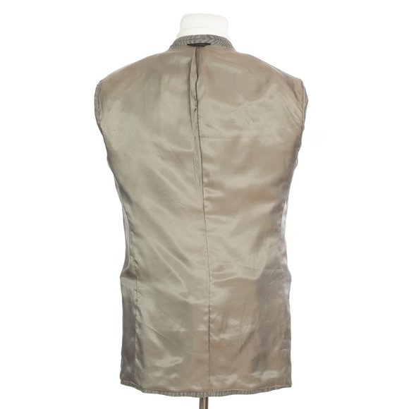 Andrew Fezza Two Button Gray Sharkskin Sport Coat - Picture 9 of 12